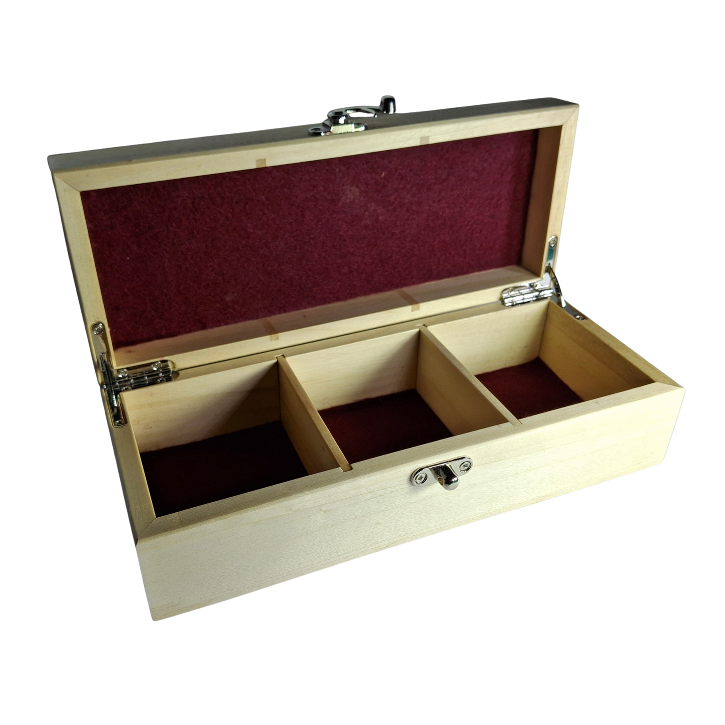 Poplar bird partition box.