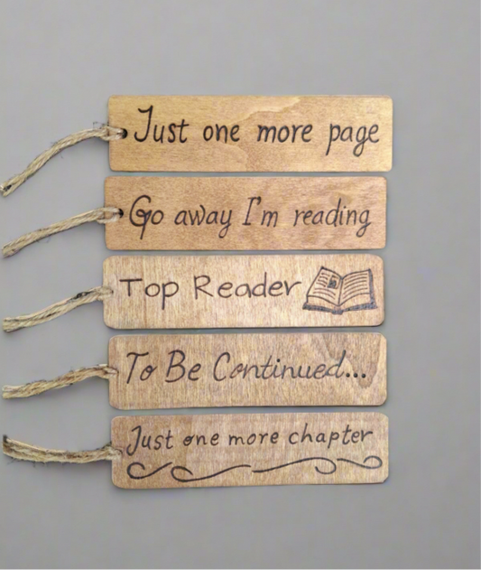Horizontal Reader collection Bookmark