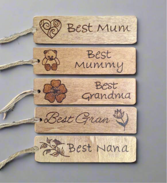 Mum/ Mummy/ Nanna Horizontal Bookmark