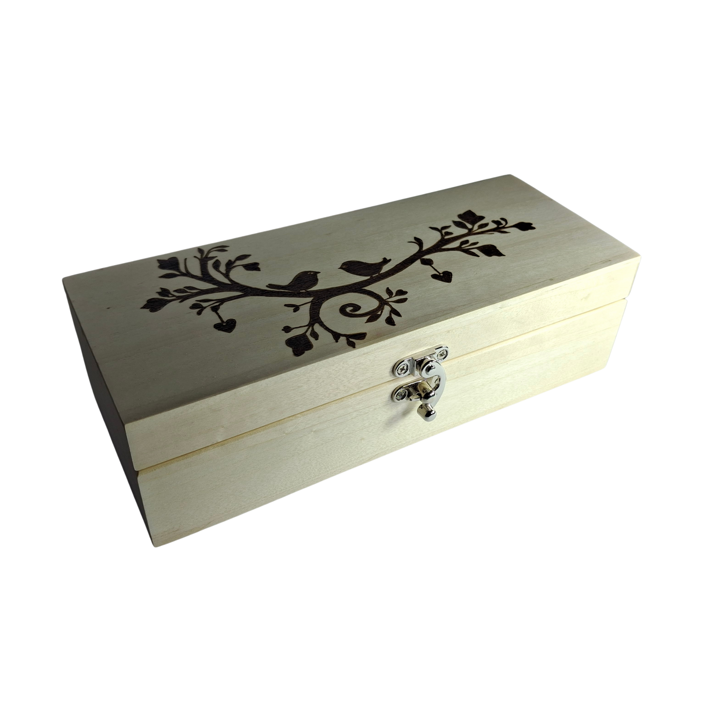 Poplar bird partition box.