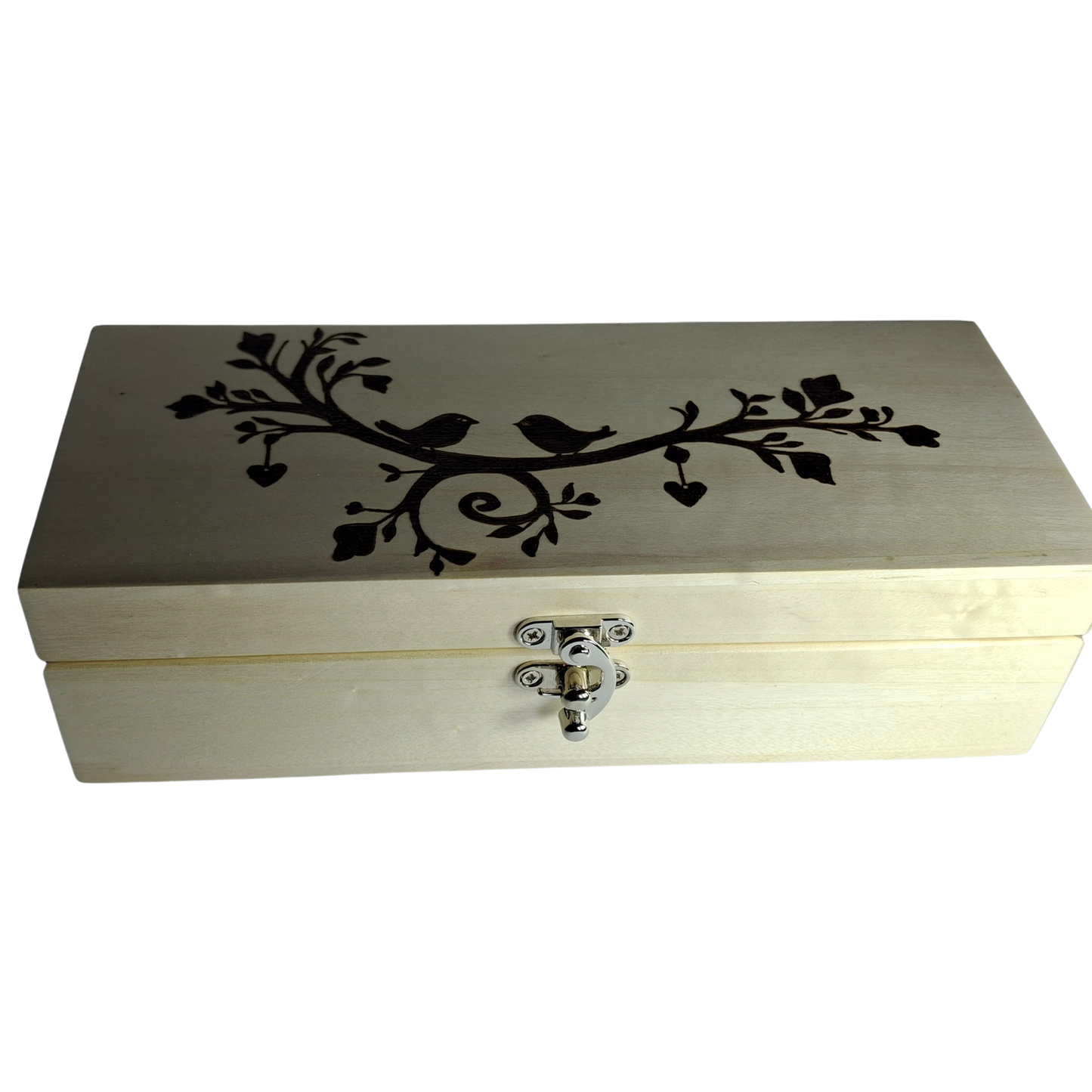 Poplar bird partition box.